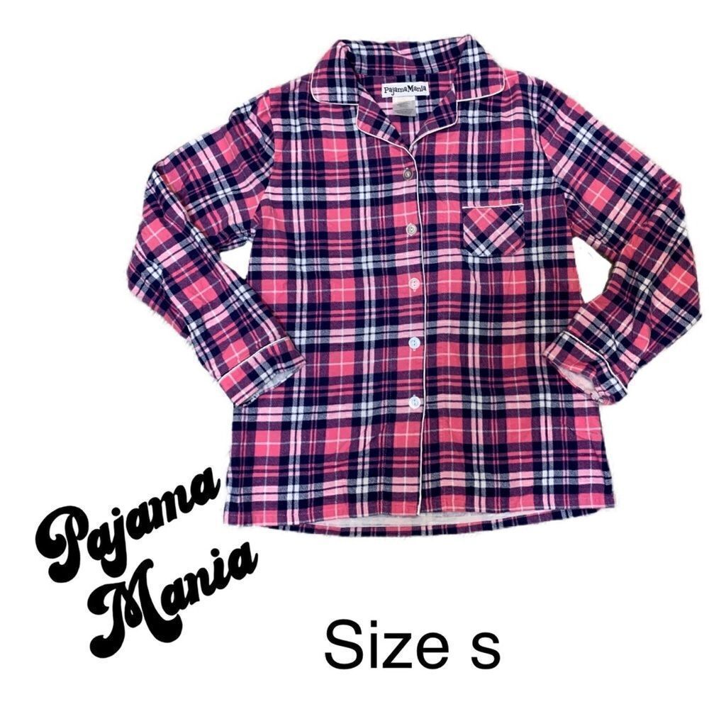 PajamaMania Women's Cotton Flannel Long Sleeve Button-Down Pajamas PJ Set - Picture 6 of 15